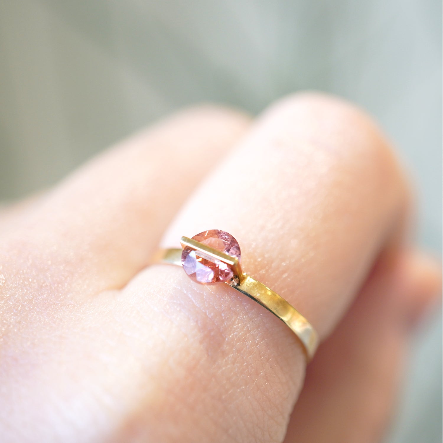 BAND RING OREGON SUNSTONE #2462