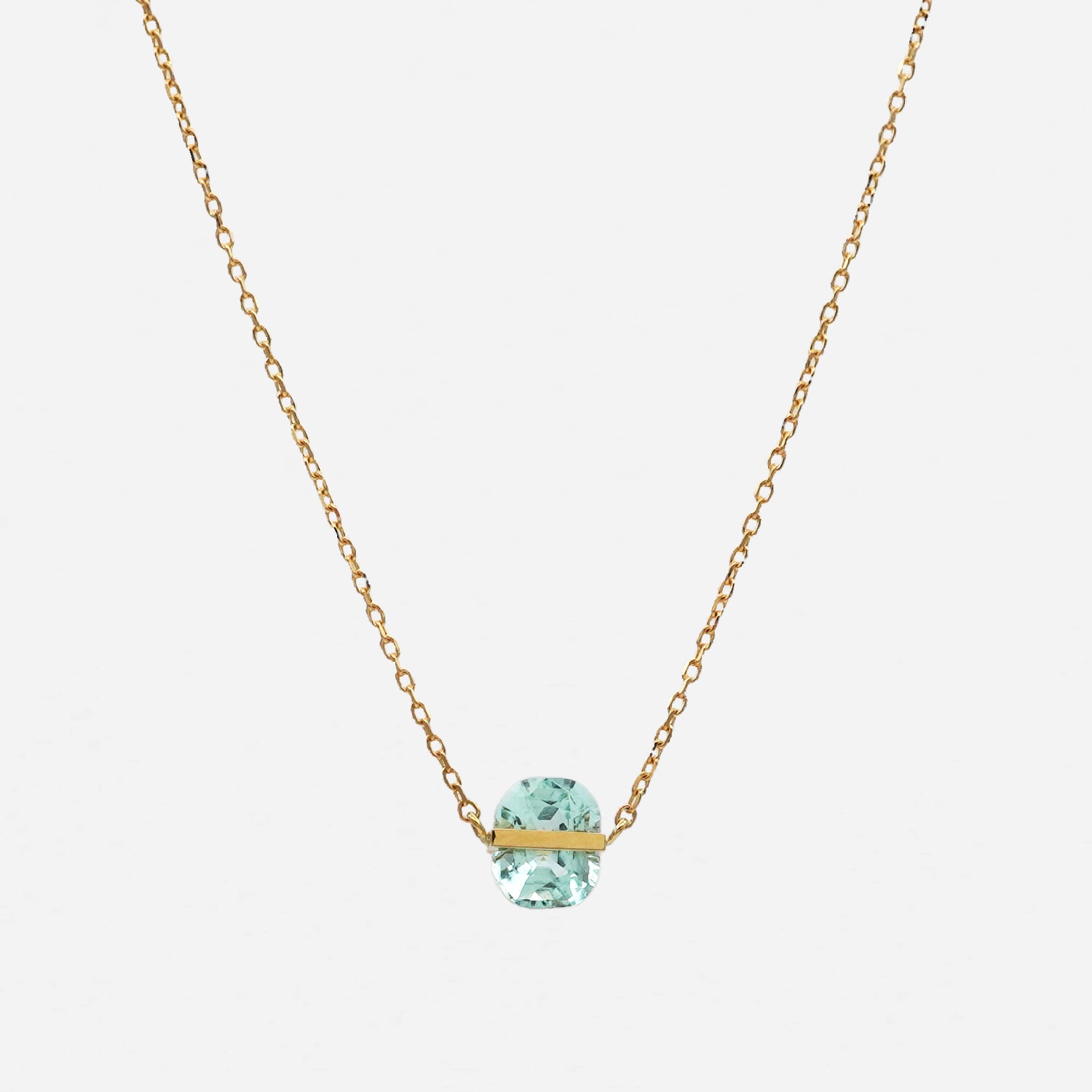 BAND NECKLACE PARAIBA TOURMALINE #2580