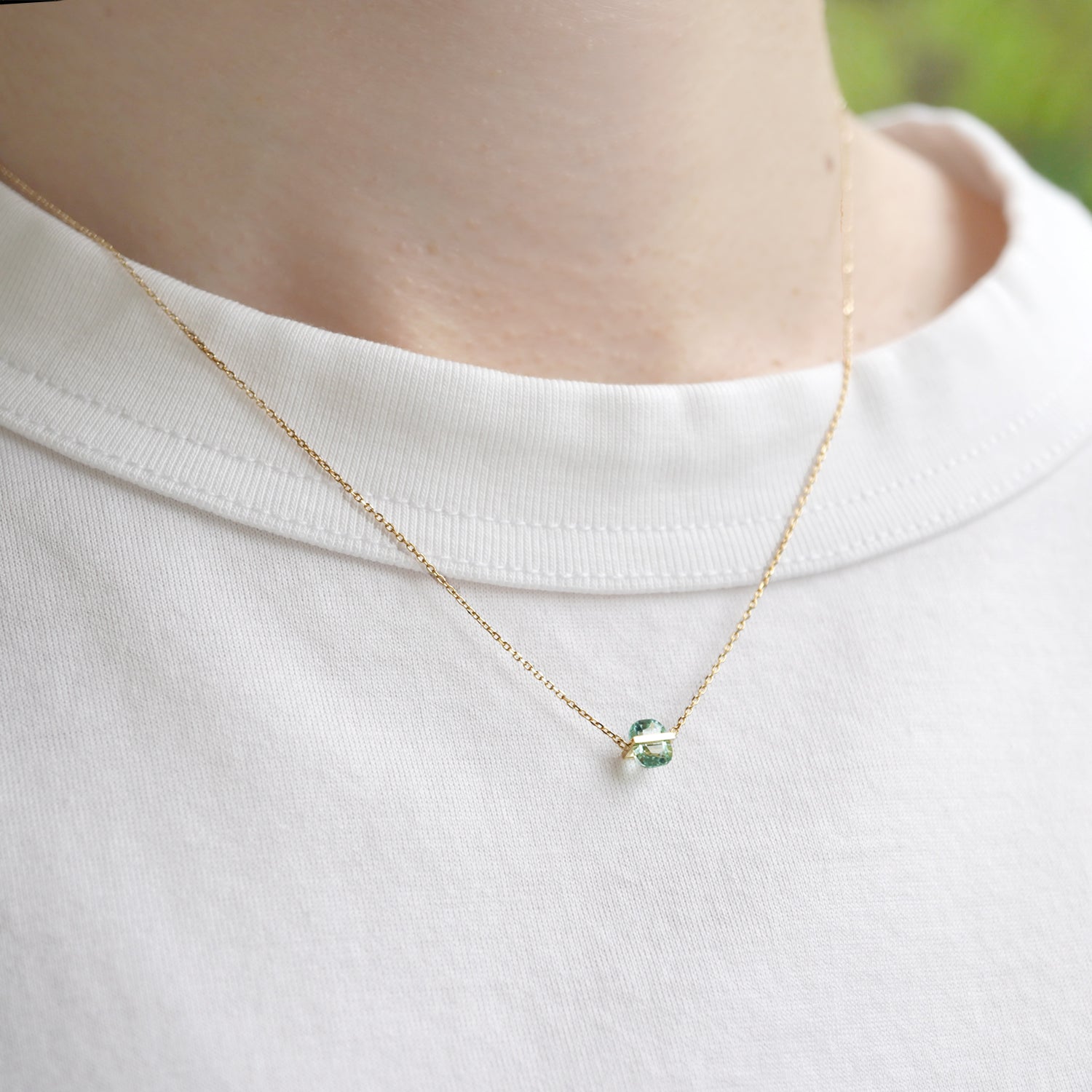 BAND NECKLACE PARAIBA TOURMALINE #2580