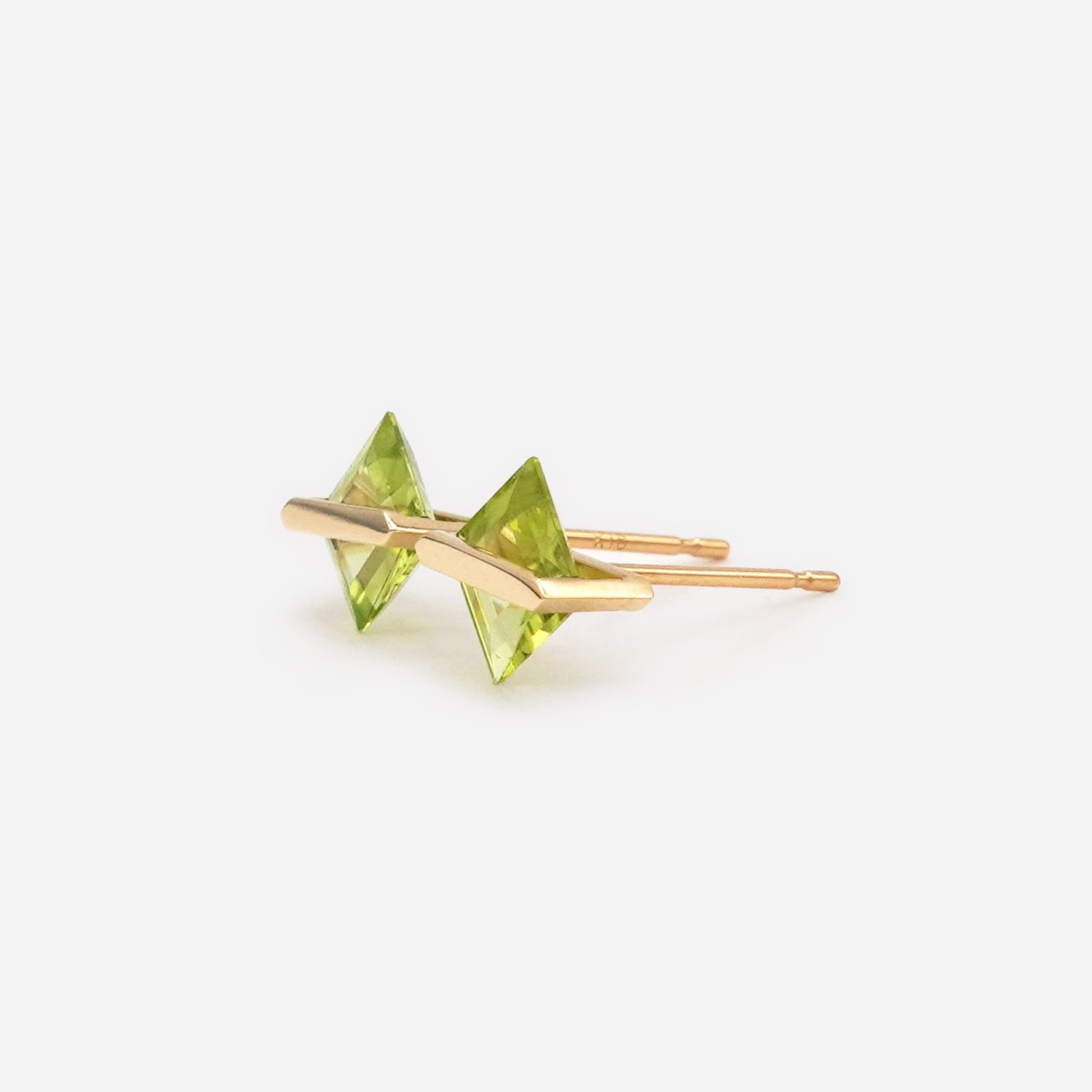 BAND EARRINGS PERIDOT #2610