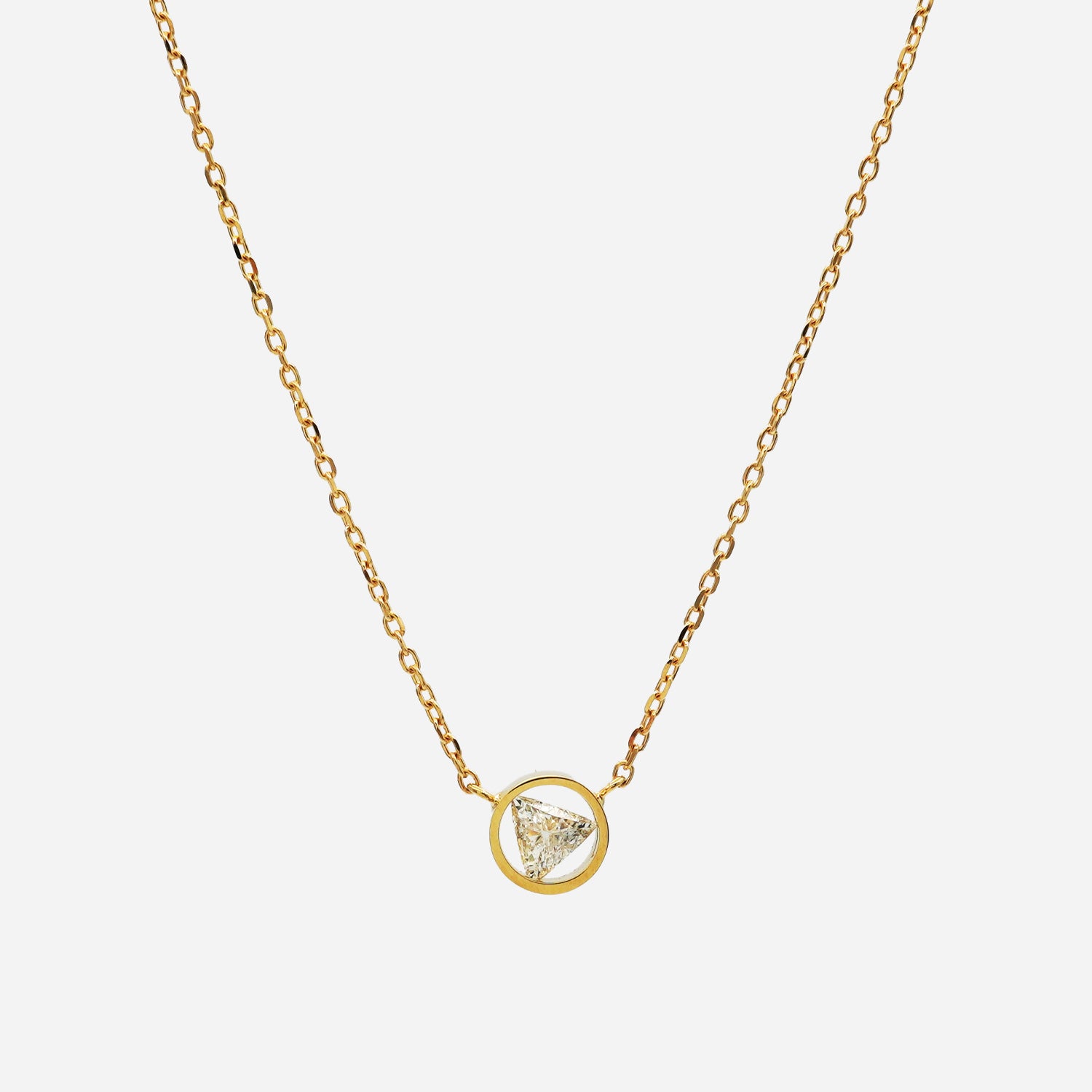 POSITION NECKLACE 0.09ct #2647