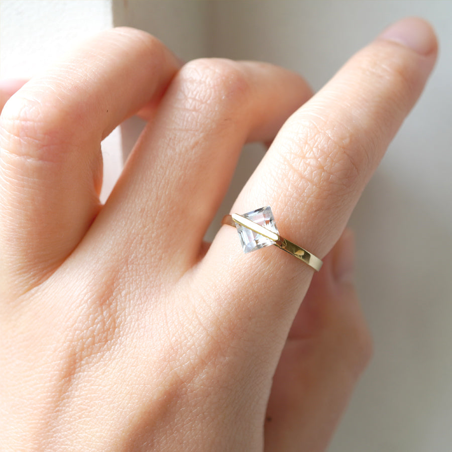 BAND RING QUARTZ#2922