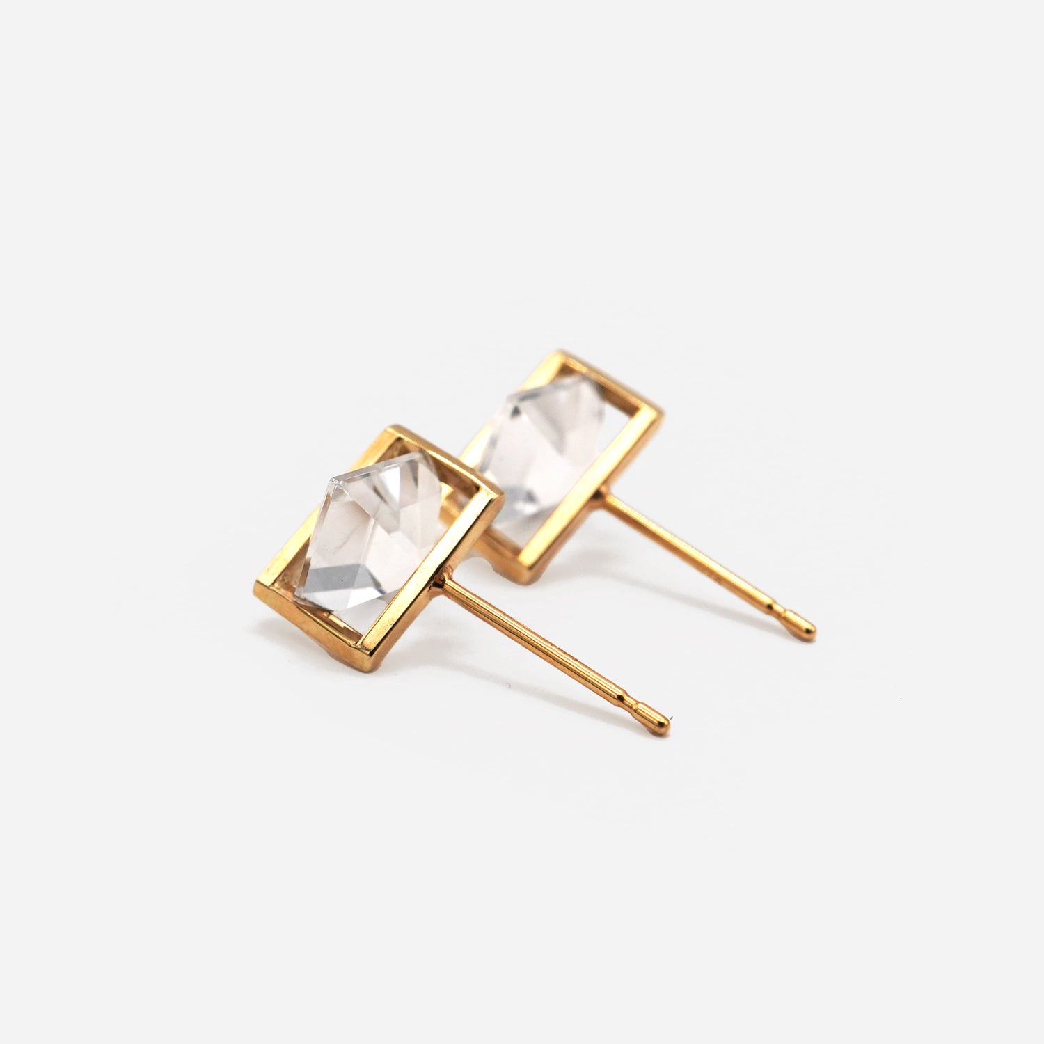 BAND EARRING QUARTZ #2940