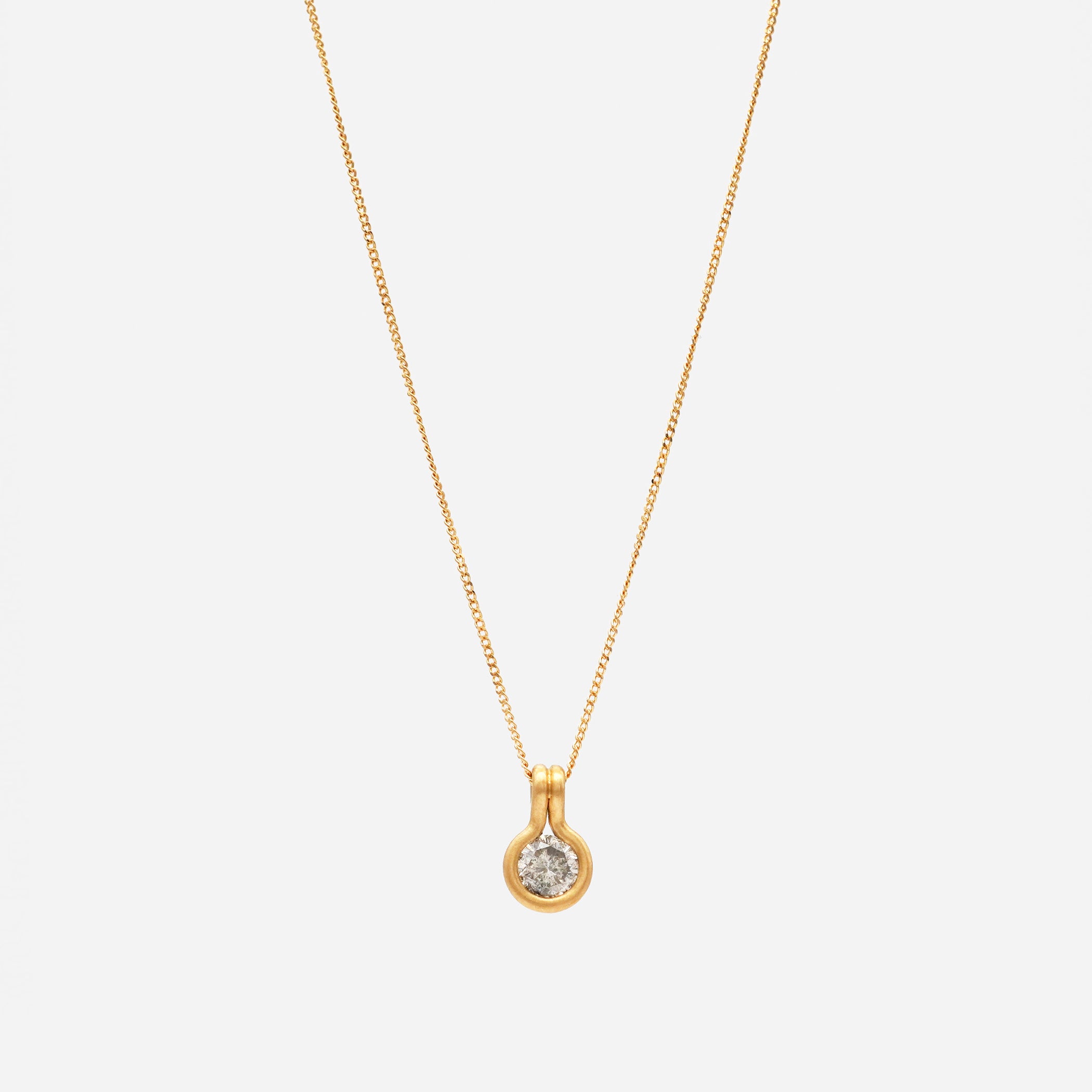 ROUND DIAMOND NECKLACE #2225