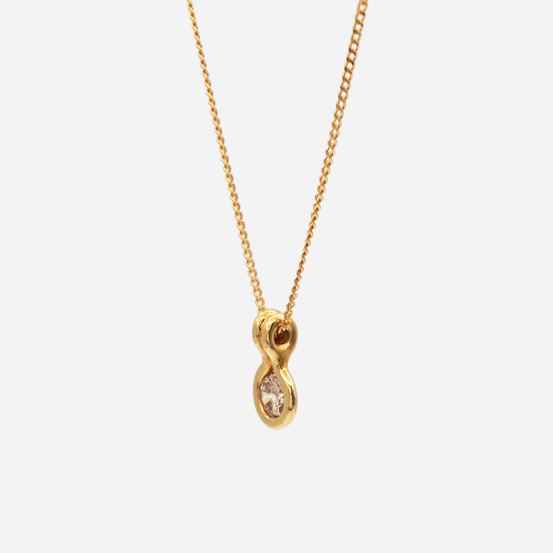 ROUND DIAMOND NECKLACE #1450