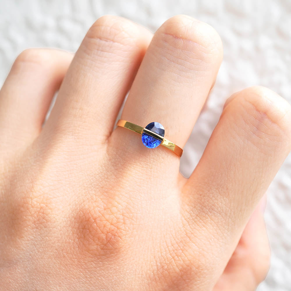 BAND RING SAPPHIRE #2016