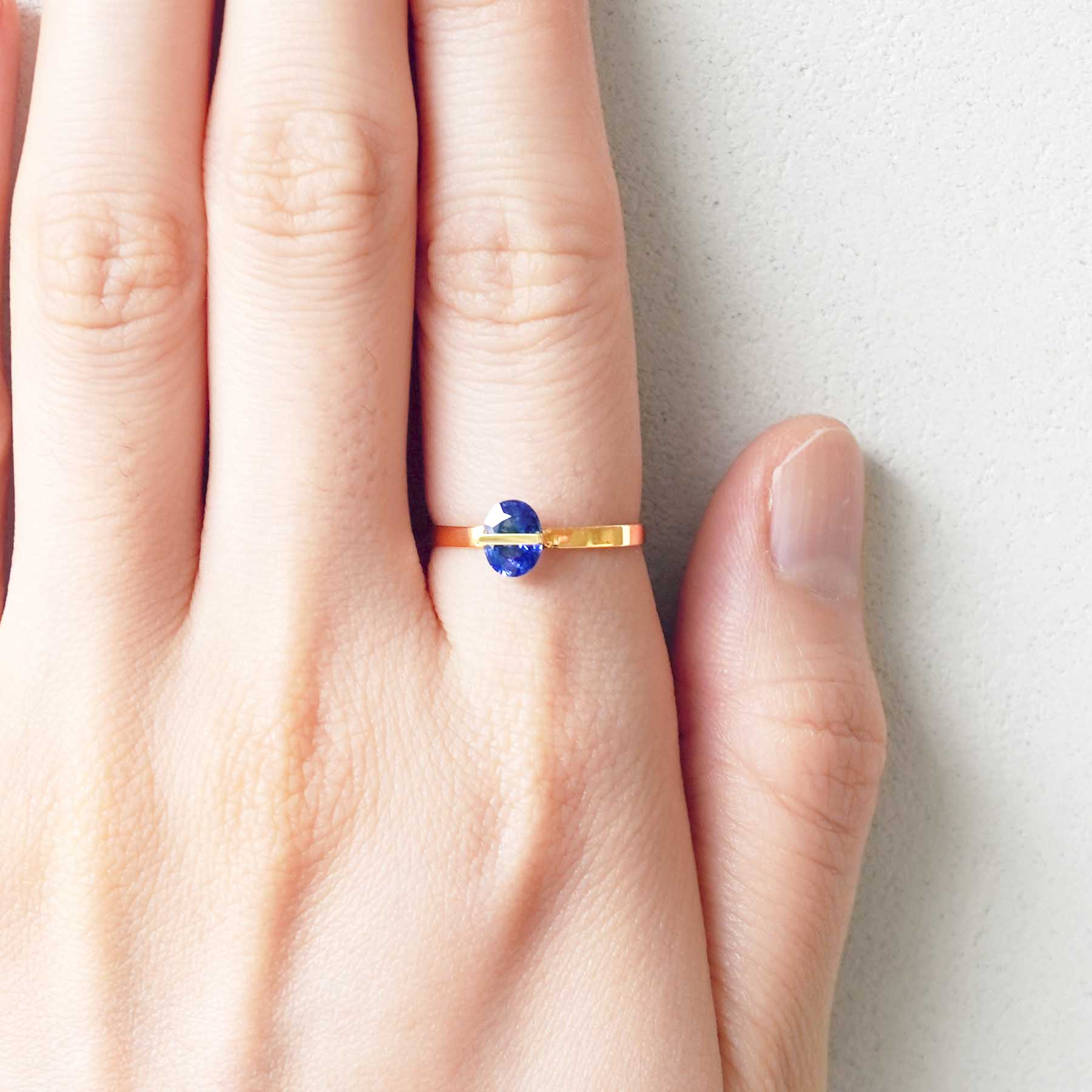 BAND RING SAPPHIRE #2016