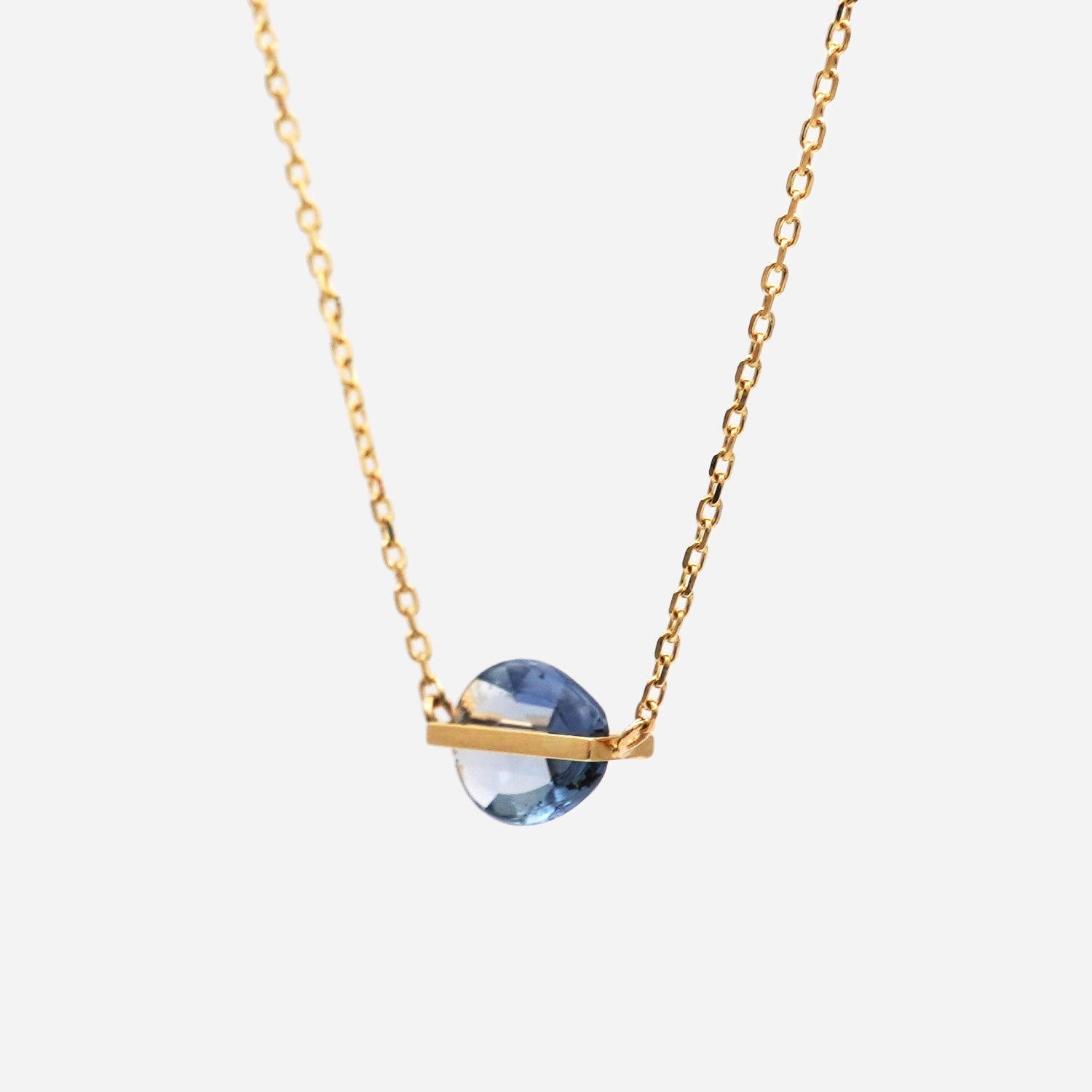 BAND NECKLACE SAPPHIRE #2432