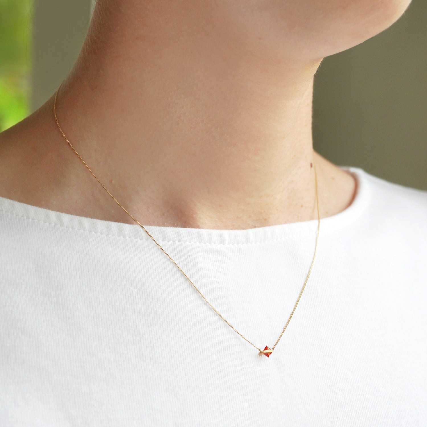 BAND NECKLACE SAPPHIRE#2108