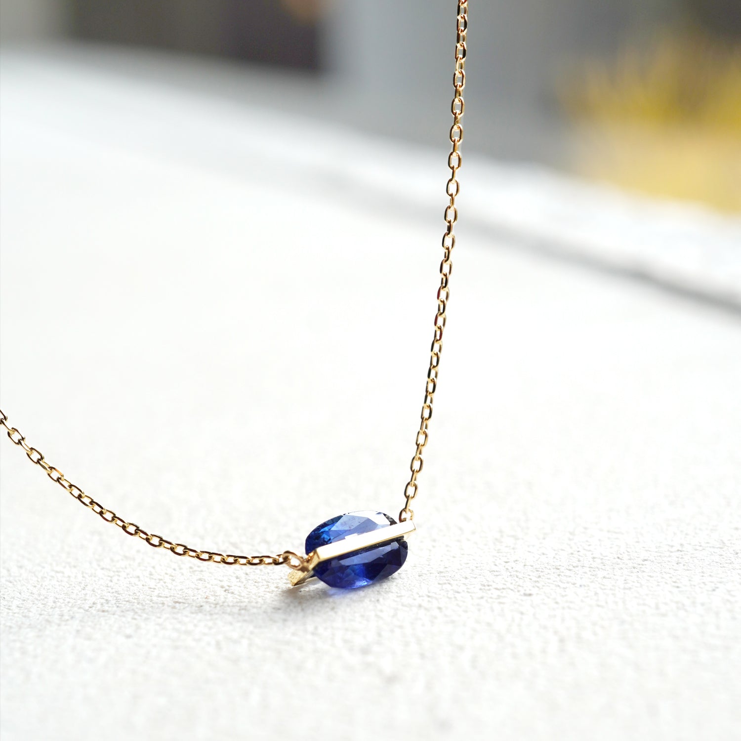 BAND NECKLACE SAPPHIRE #2723