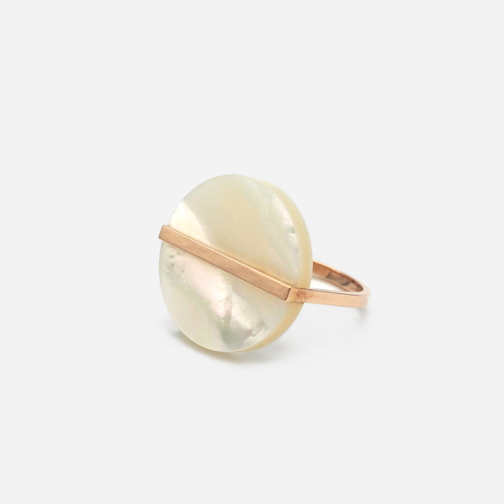 SLICE RING 白蝶貝 #1636