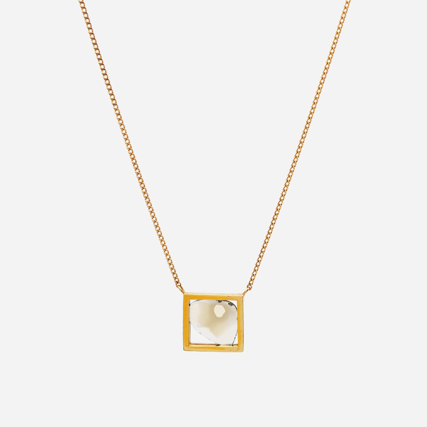 FRAME DIAMOND NECKLACE #2100