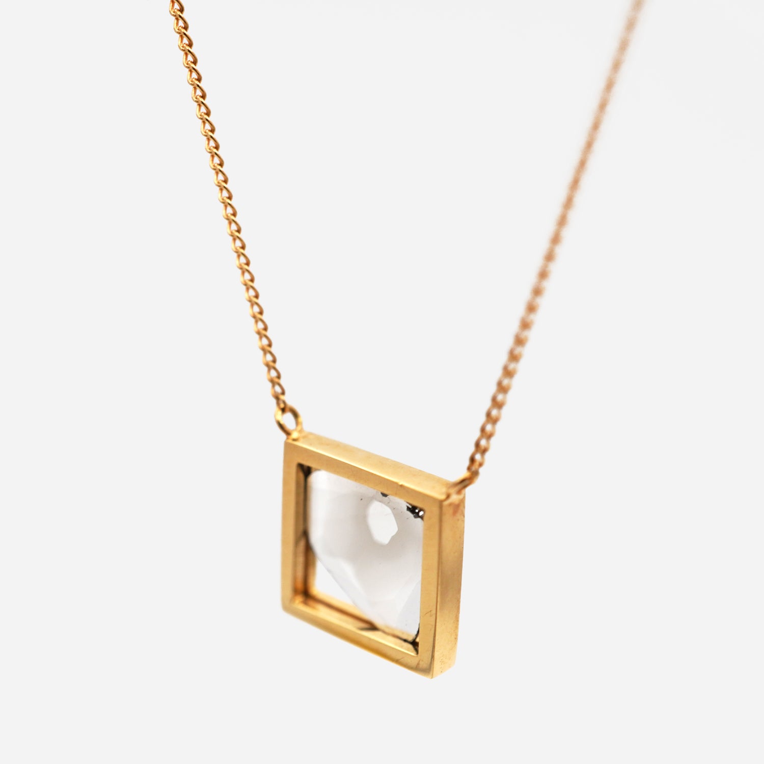 FRAME DIAMOND NECKLACE #2100