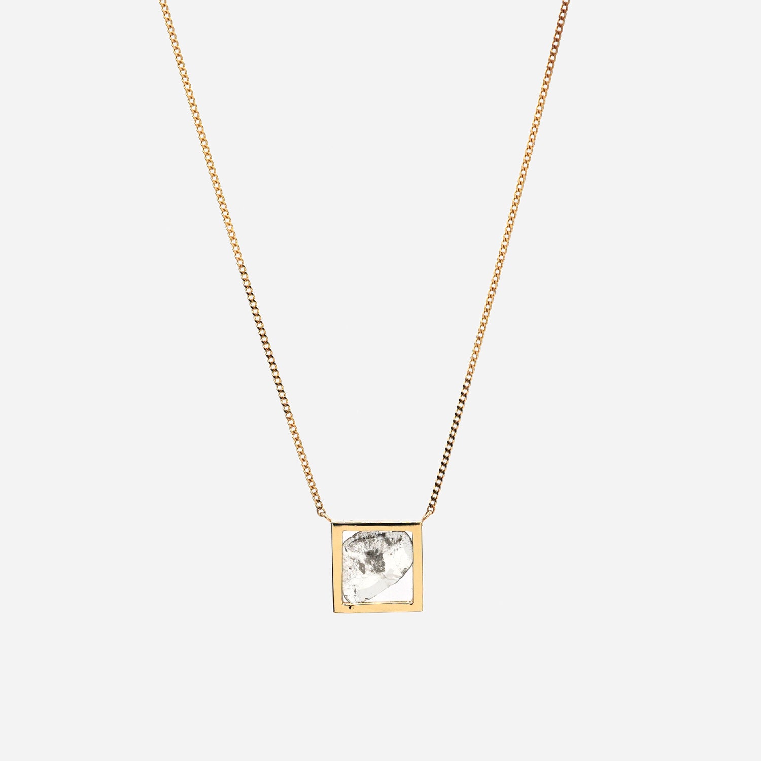 FRAME DIAMOND NECKLACE #2122