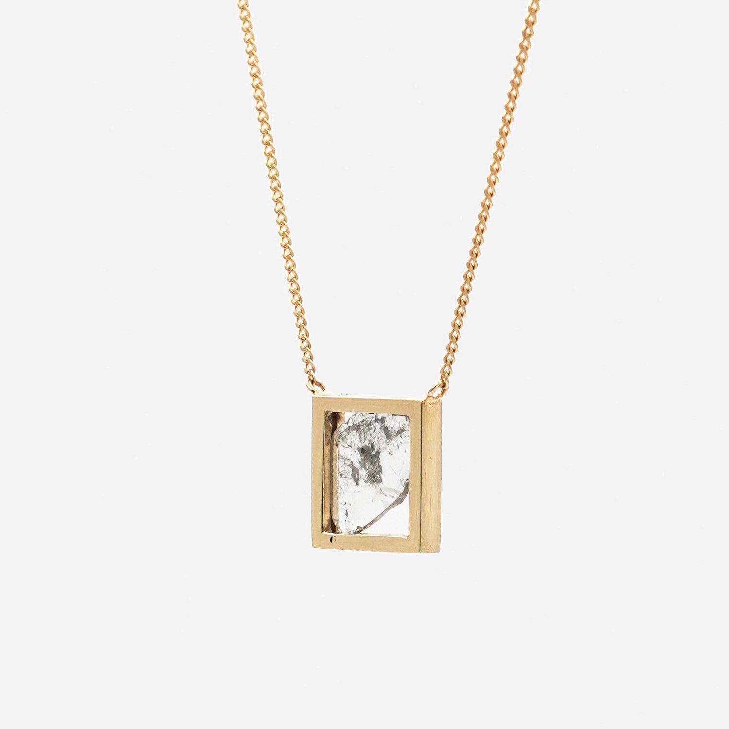 FRAME DIAMOND NECKLACE #2122