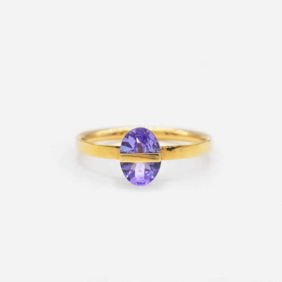 BAND RING TANZANITE #1794