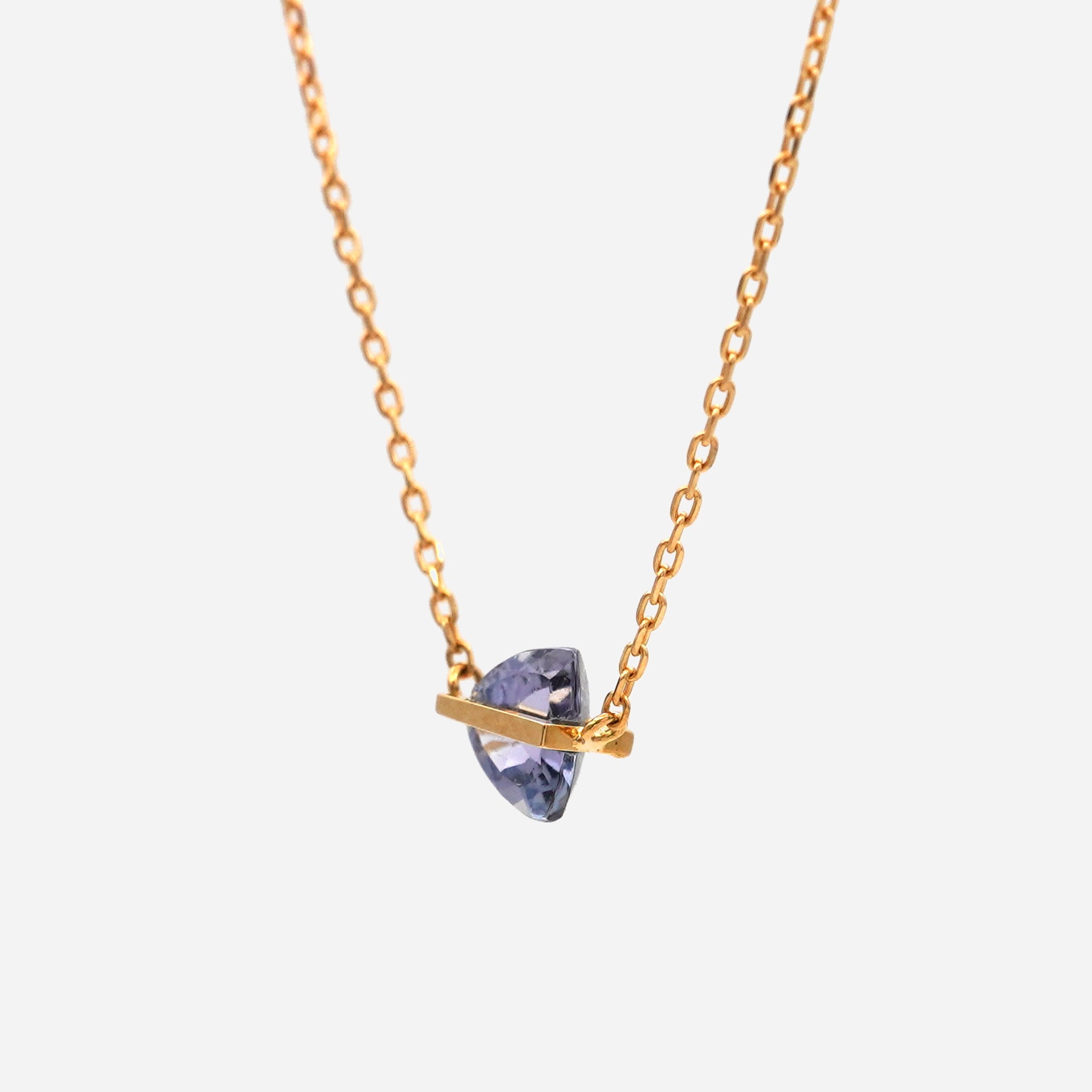 BAND NECKLACE ZOISITE #2032