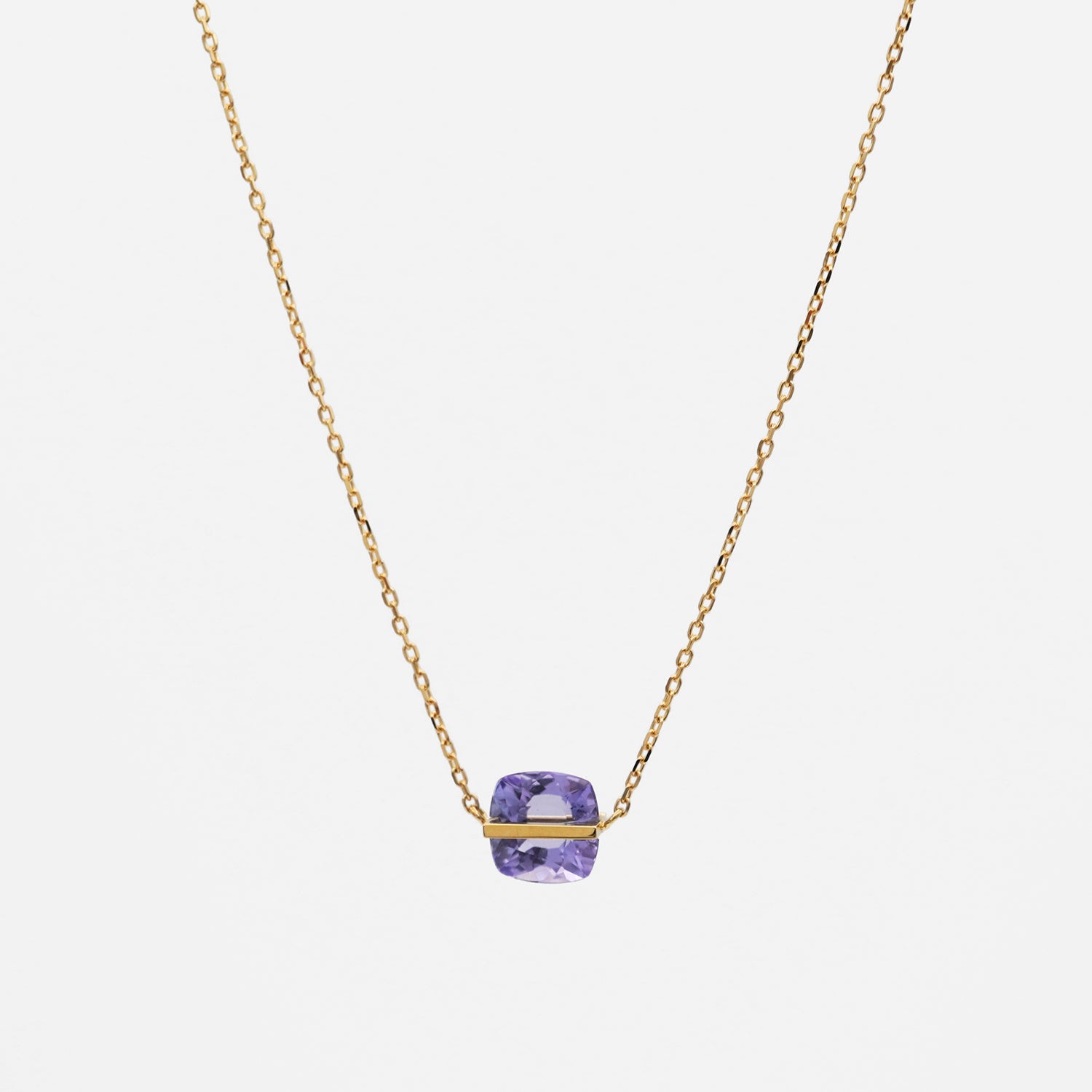 BAND NECKLACE TANZANITE #2421