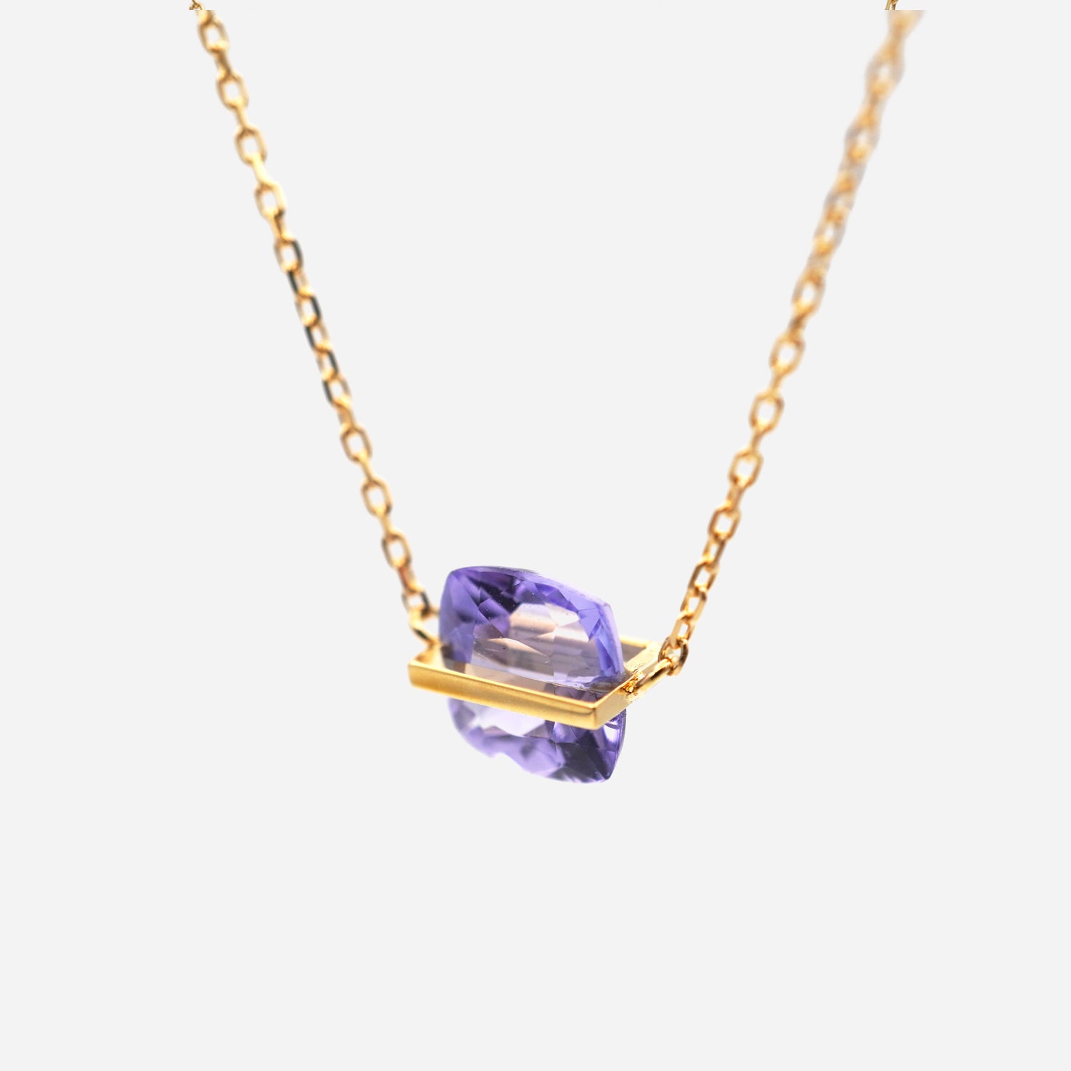 BAND NECKLACE TANZANITE #2421