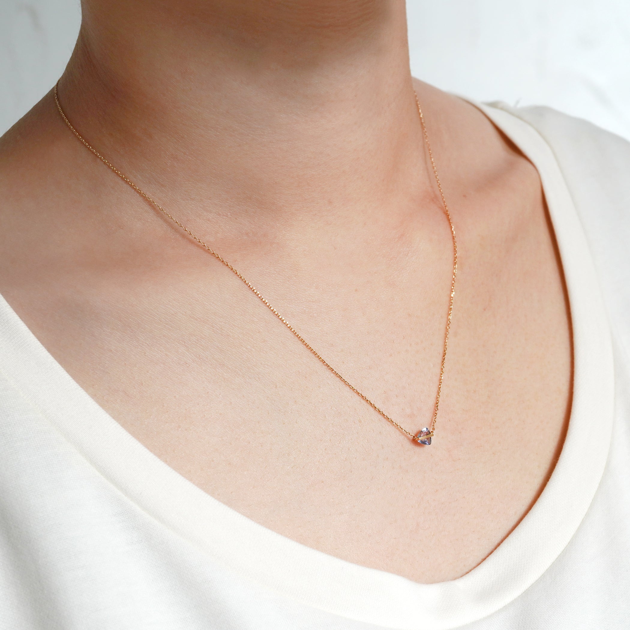 BAND NECKLACE ZOISITE #2032