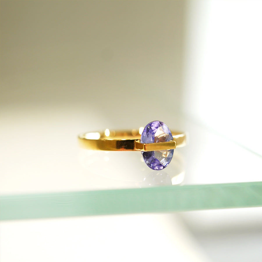 BAND RING TANZANITE #1794