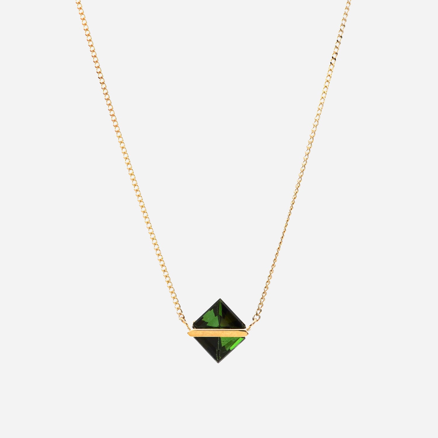 BAND NECKLACE TOURMALINE #2732