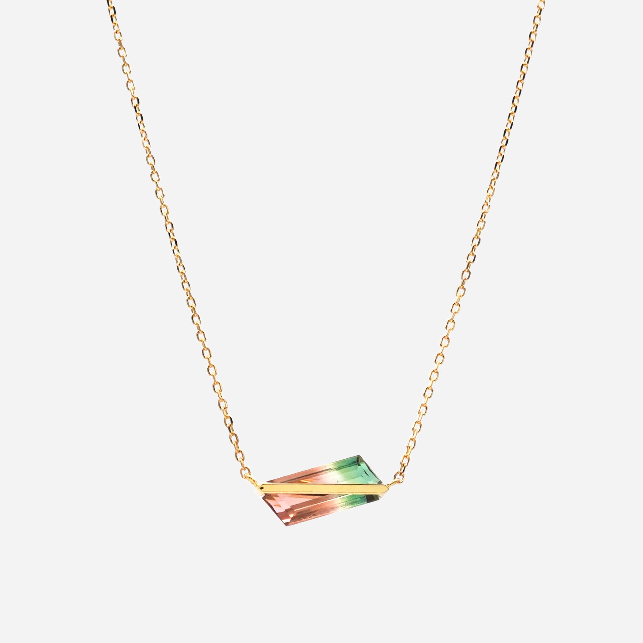 BAND NECKLACE TOURMALINE #2296