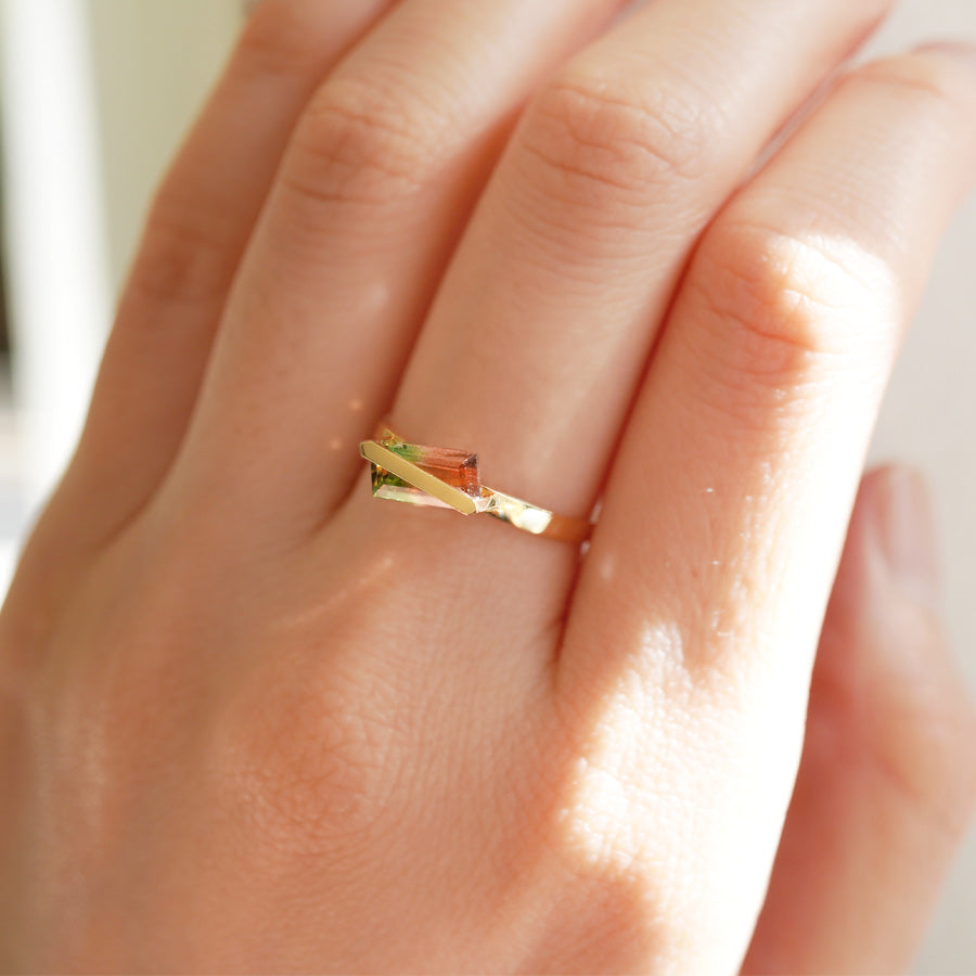 BAND RING TOURMALINE #2303