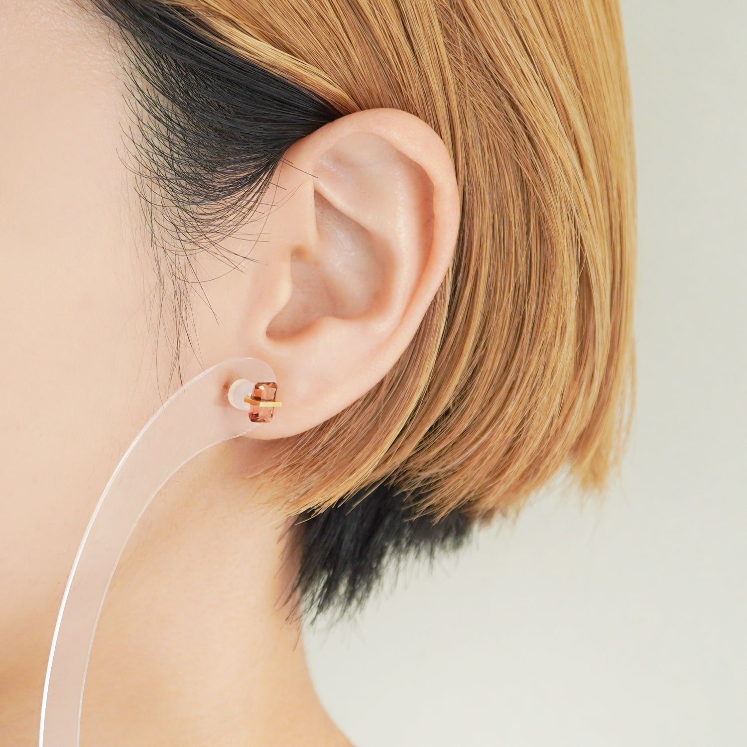 BAND EARRINGS TOURMALINE #1777