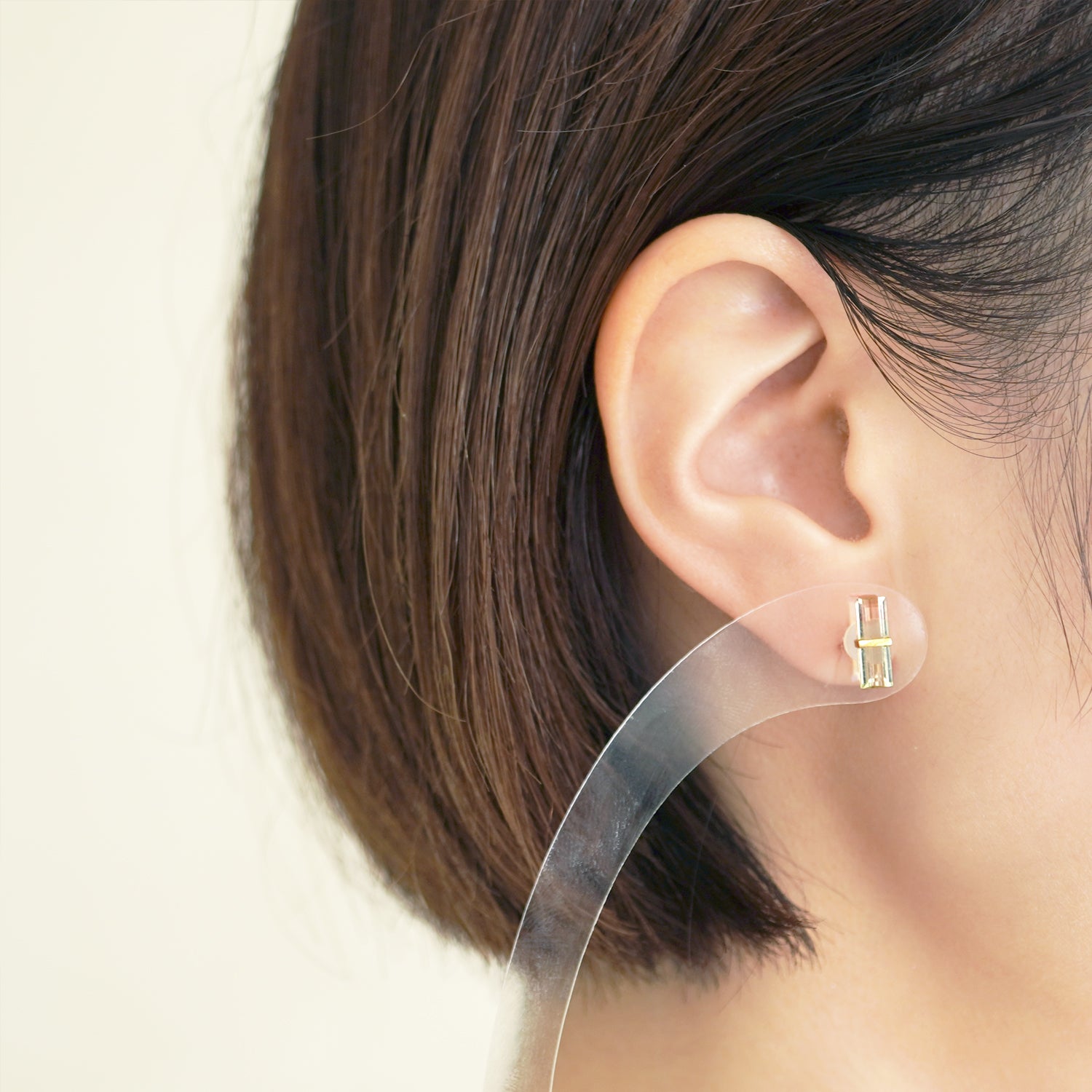 BAND EARRINGS TOURMALINE #2342