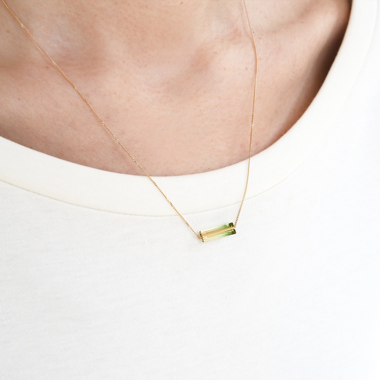 BAND NECKLACE TOURMALINE #2917