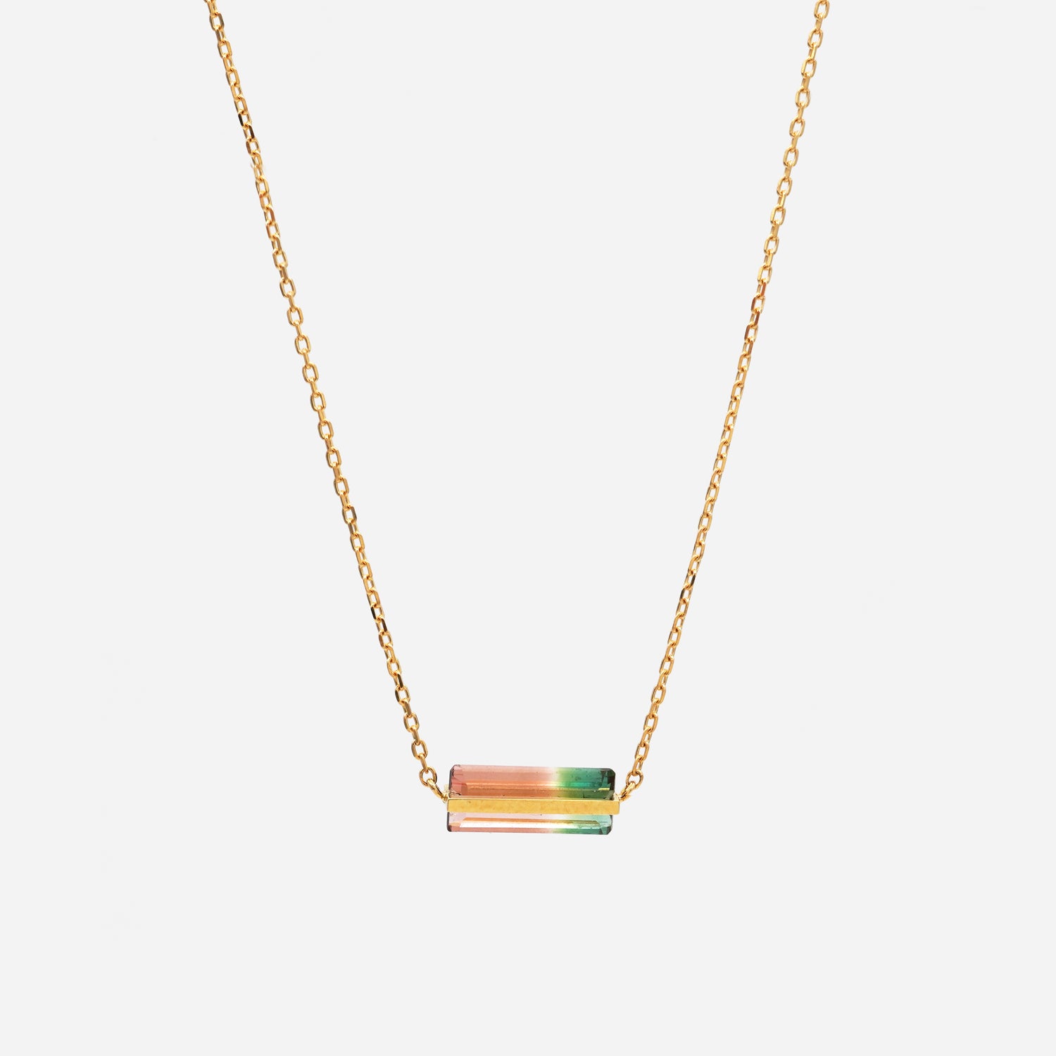 BAND NECKLACE TOURMALINE #2400