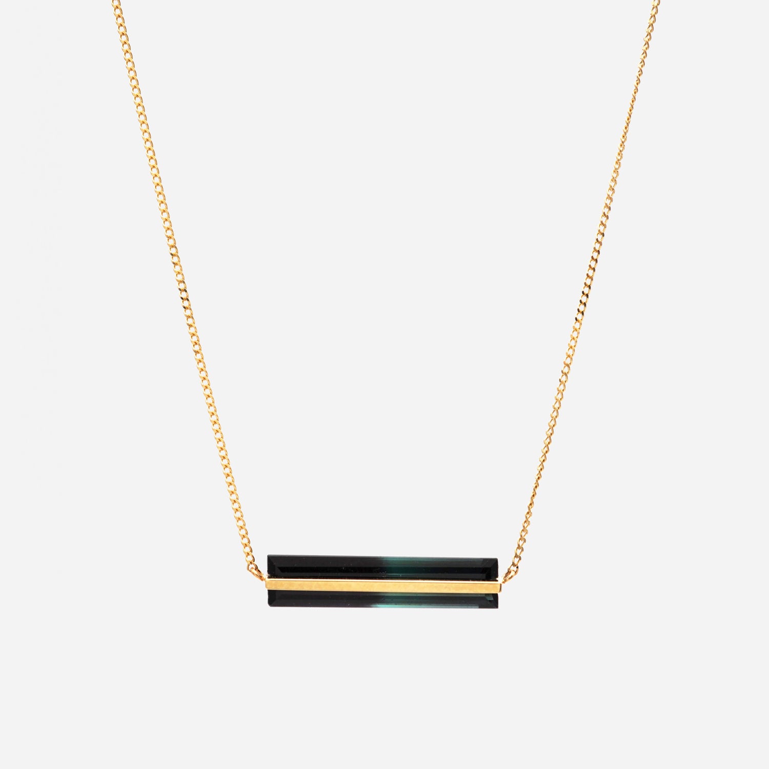 BAND NECKLACE TOURMALINE #2729