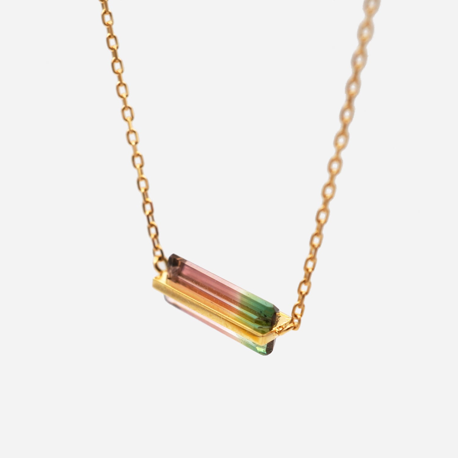 BAND NECKLACE TOURMALINE #2400