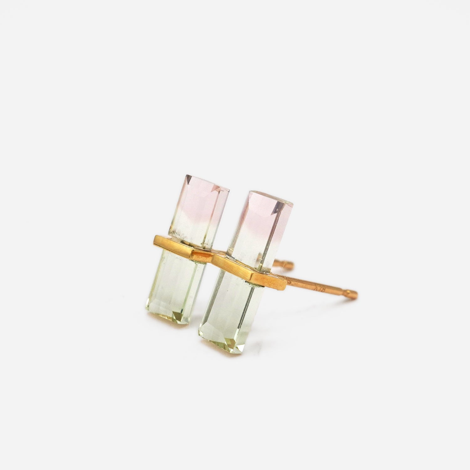BAND EARRINGS TOURMALINE #2342