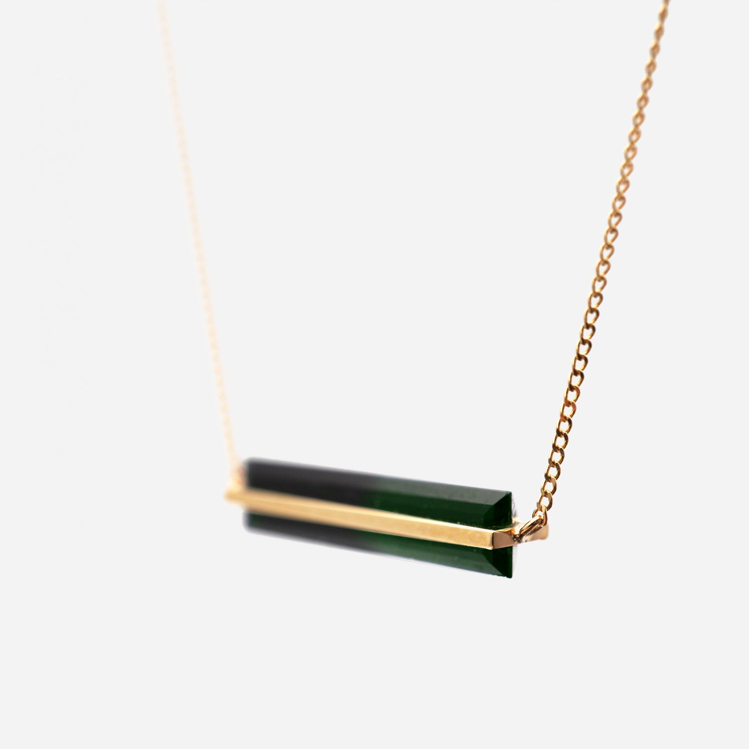 BAND NECKLACE TOURMALINE #2729