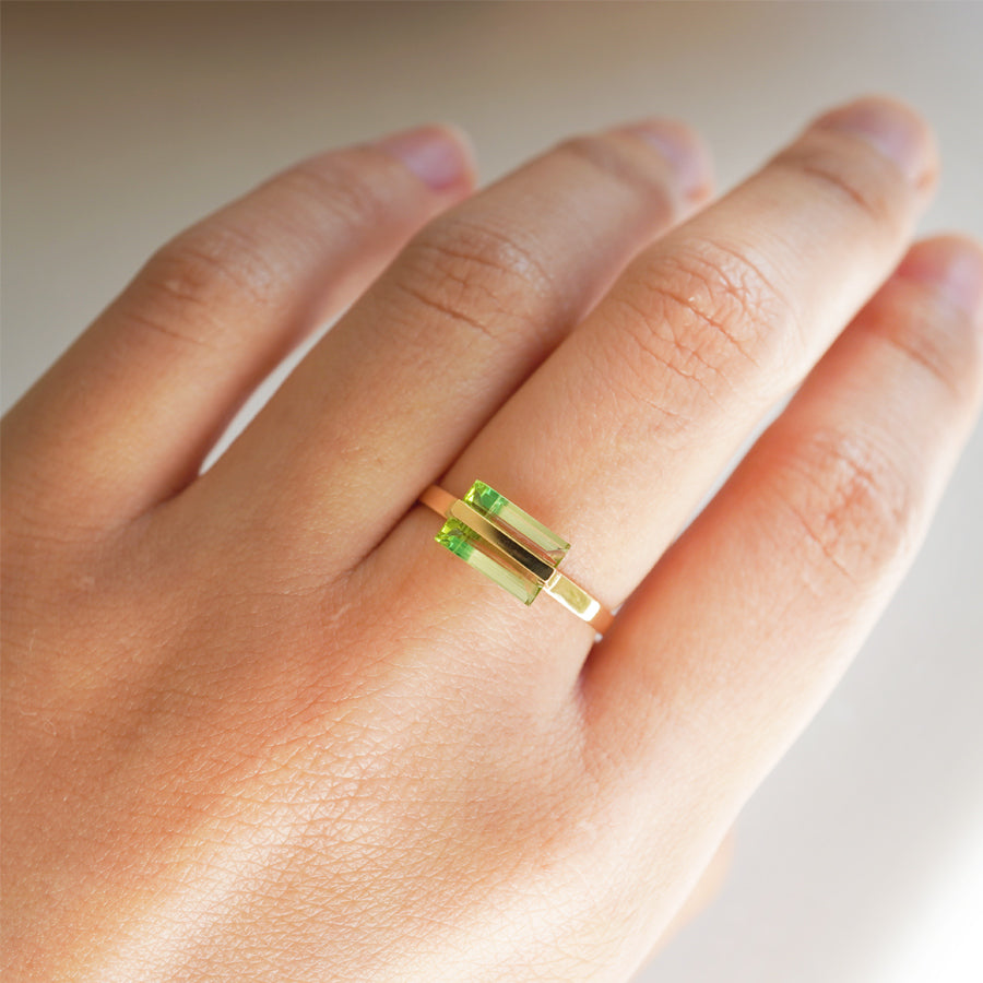 BAND RING TOURMALINE #2348