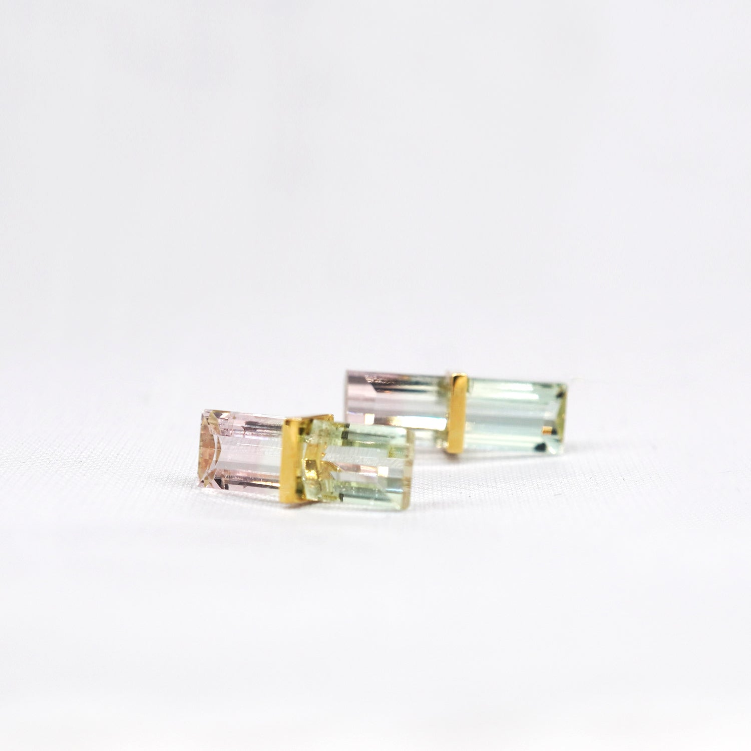 BAND EARRINGS TOURMALINE #2342