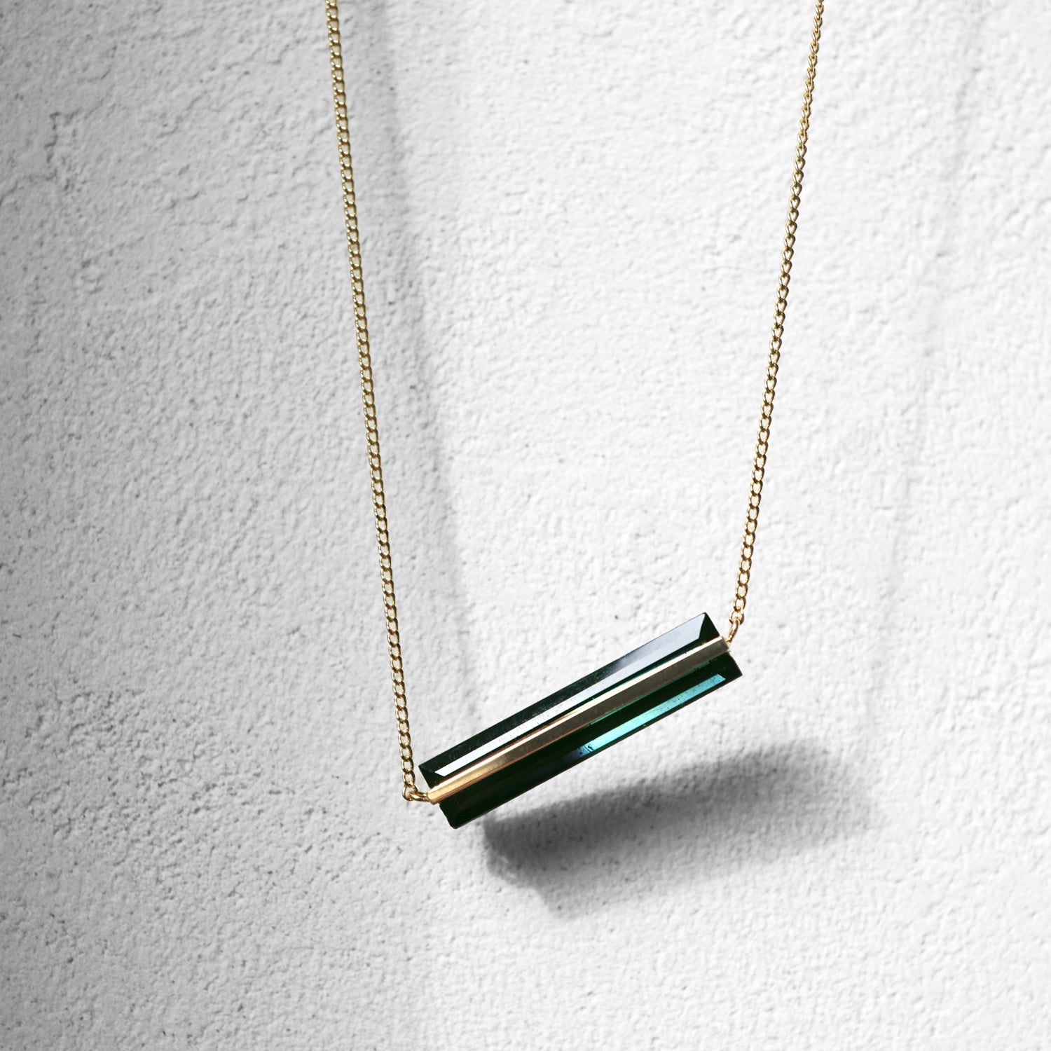 BAND NECKLACE TOURMALINE #2729