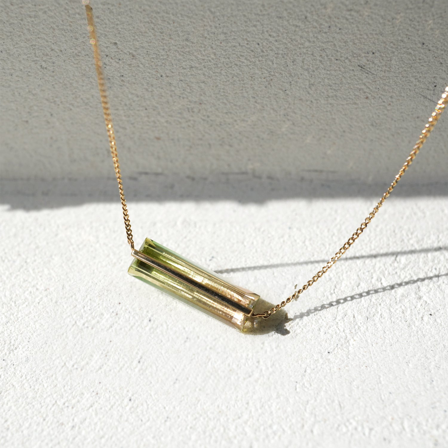 BAND NECKLACE TOURMALINE #2917