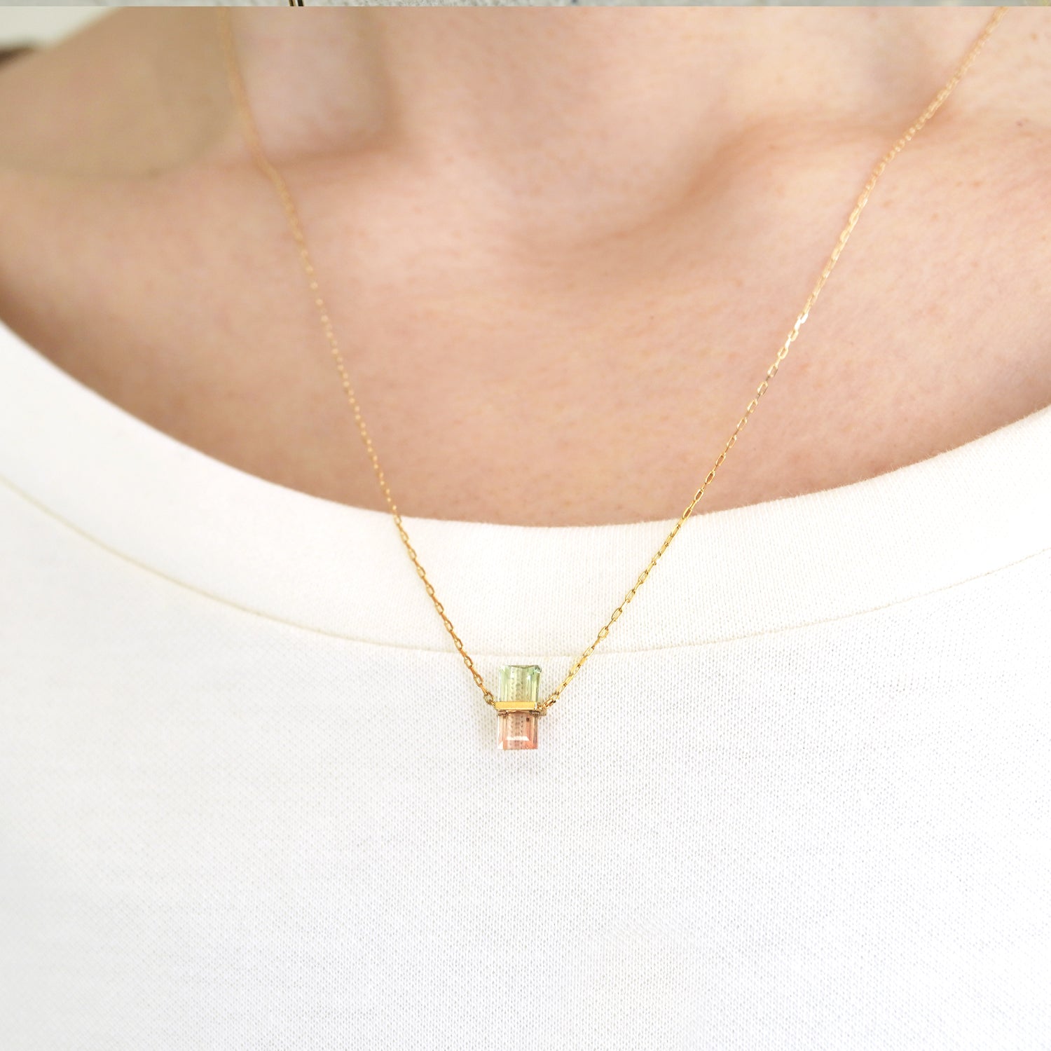 BAND NECKLACE TOURMALINE #2914