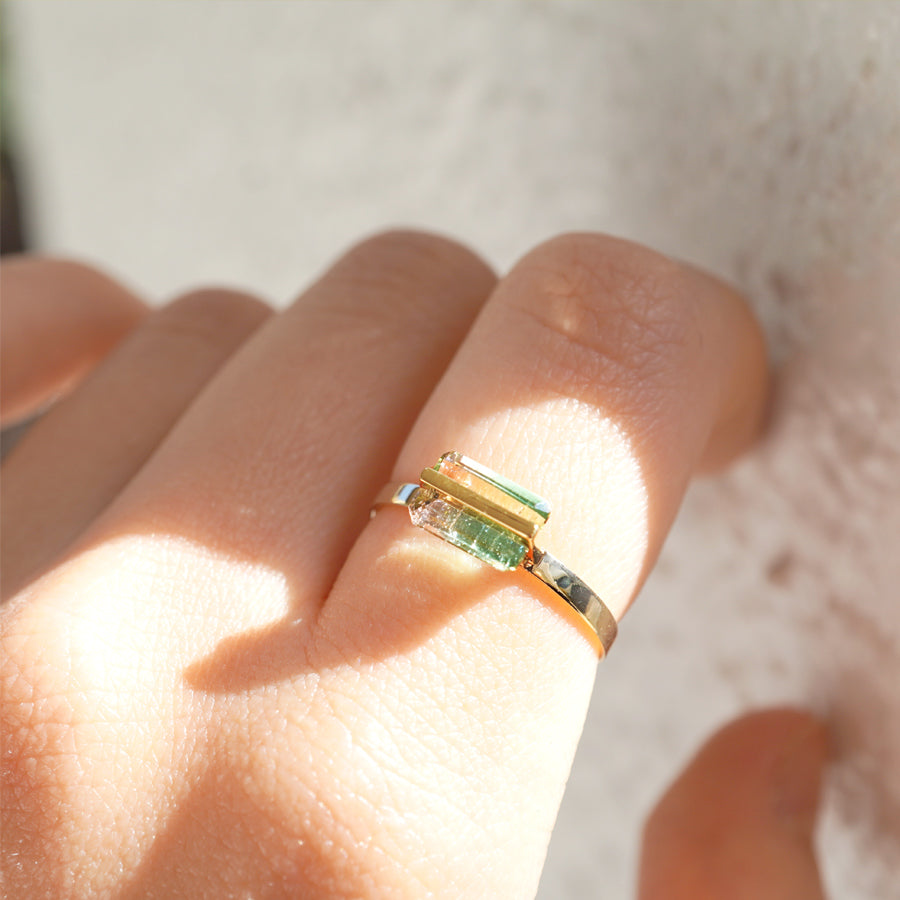 BAND RING TOURMALINE #2908