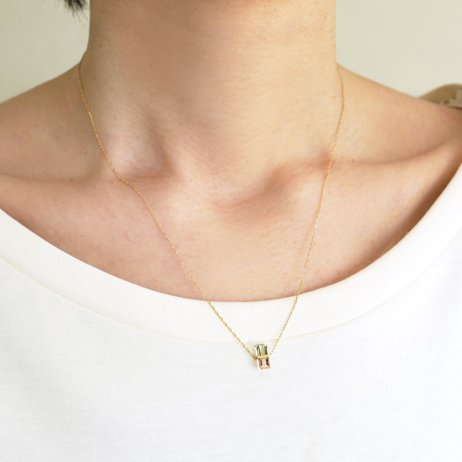 BAND NECKLACE TOURMALINE #2914