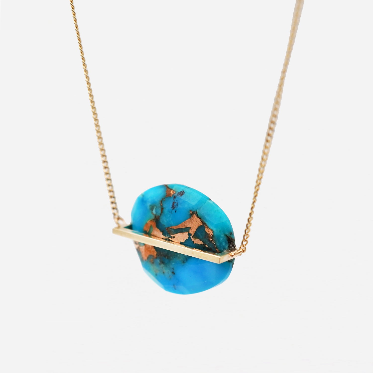 BAND NECKLACE TURQUISE #2790