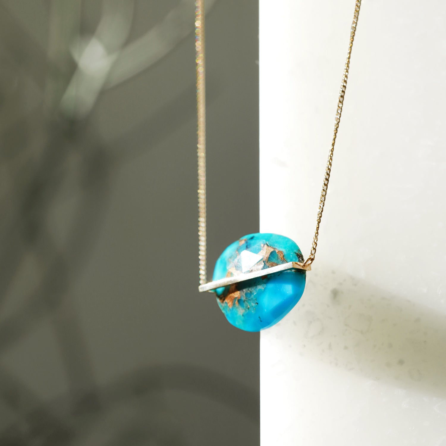 BAND NECKLACE TURQUISE #2790