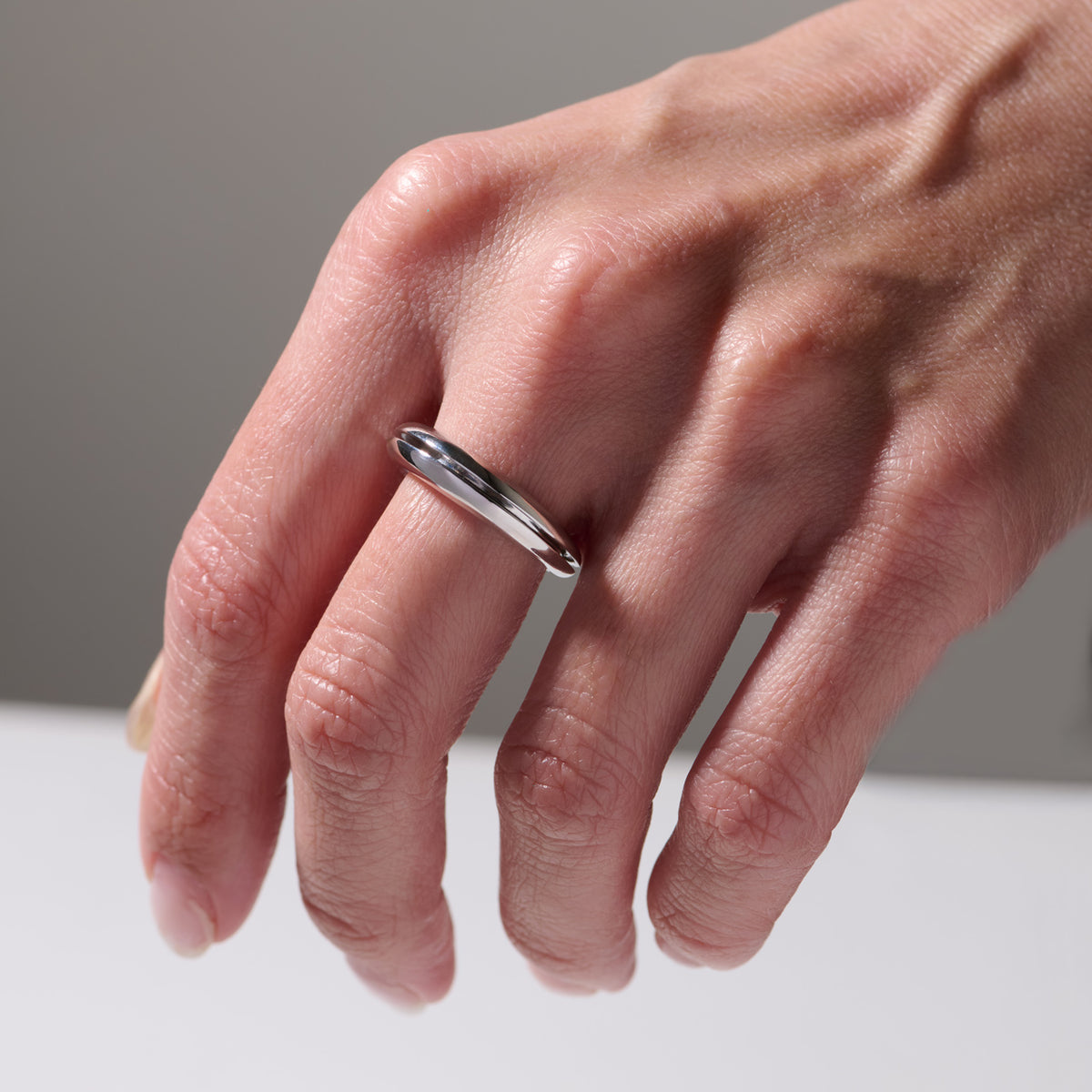 HOLLOW RING 01 SV/S