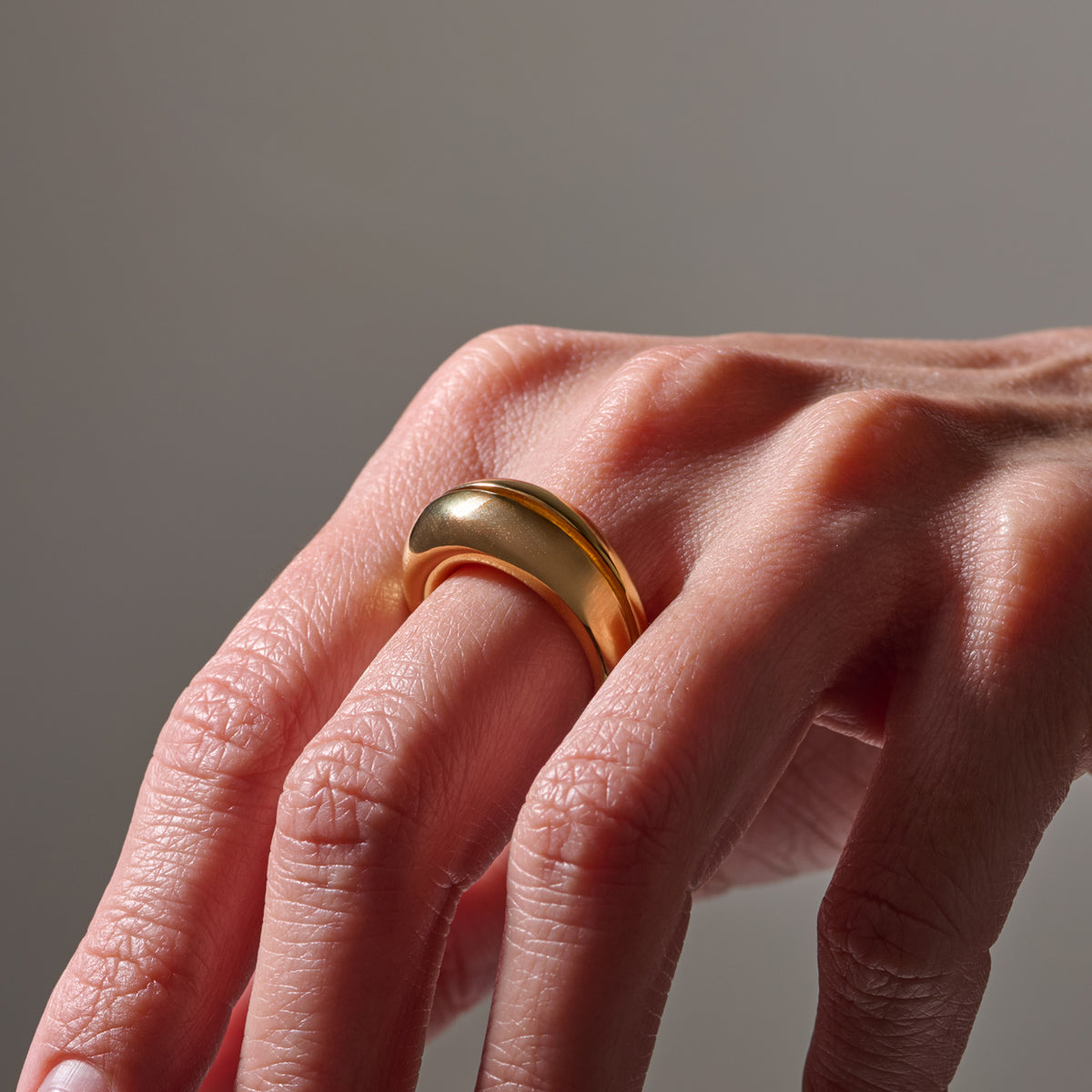 HOLLOW RING 02 SV/G