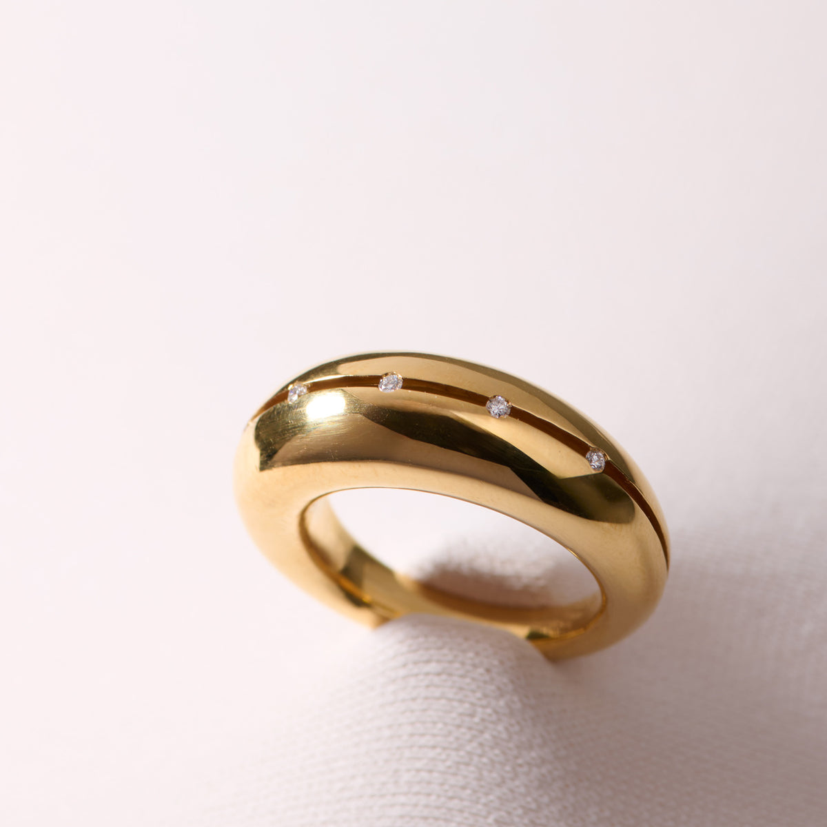 HOLLOW RING 02 SV/G