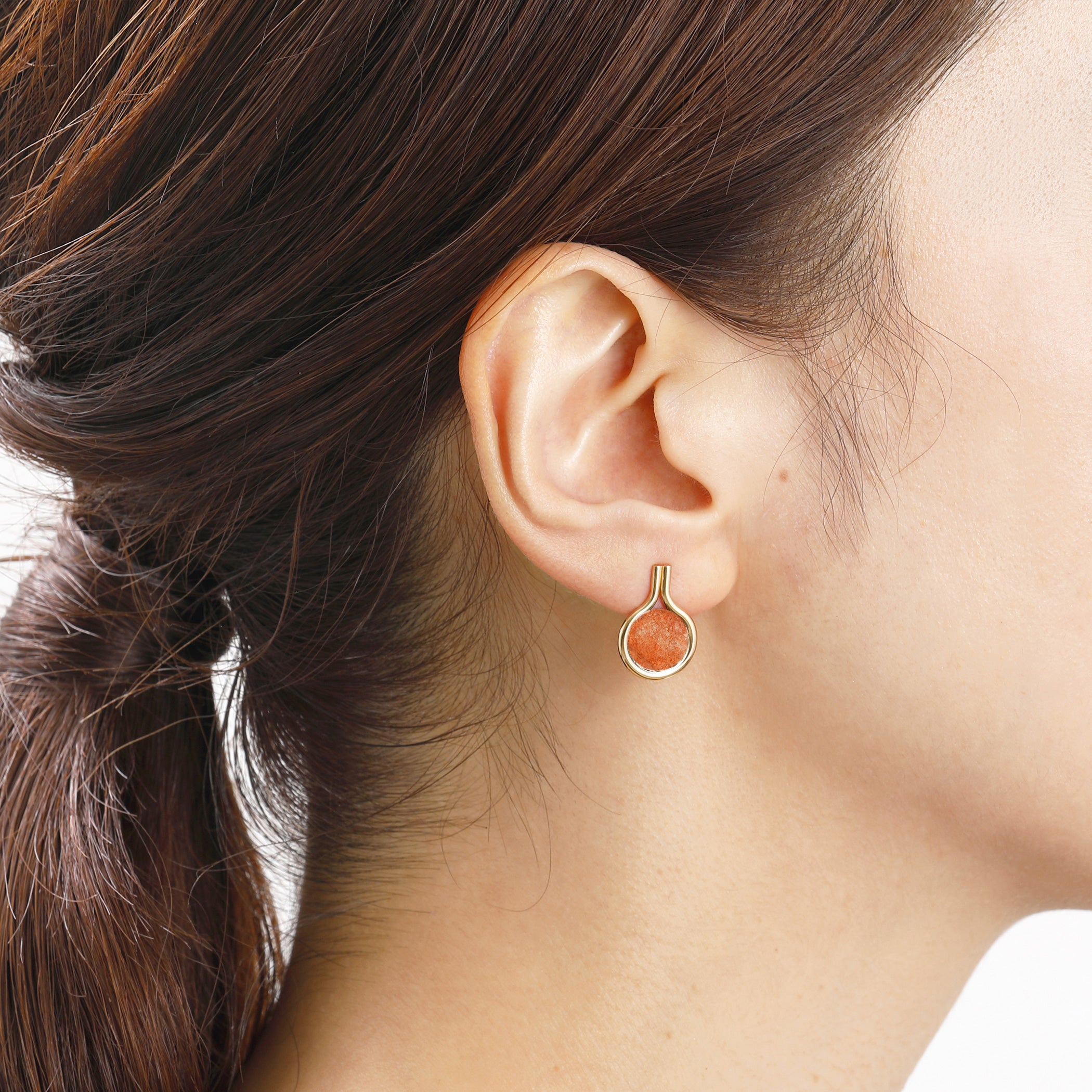 【Limited Stock】ROUND EARRING L