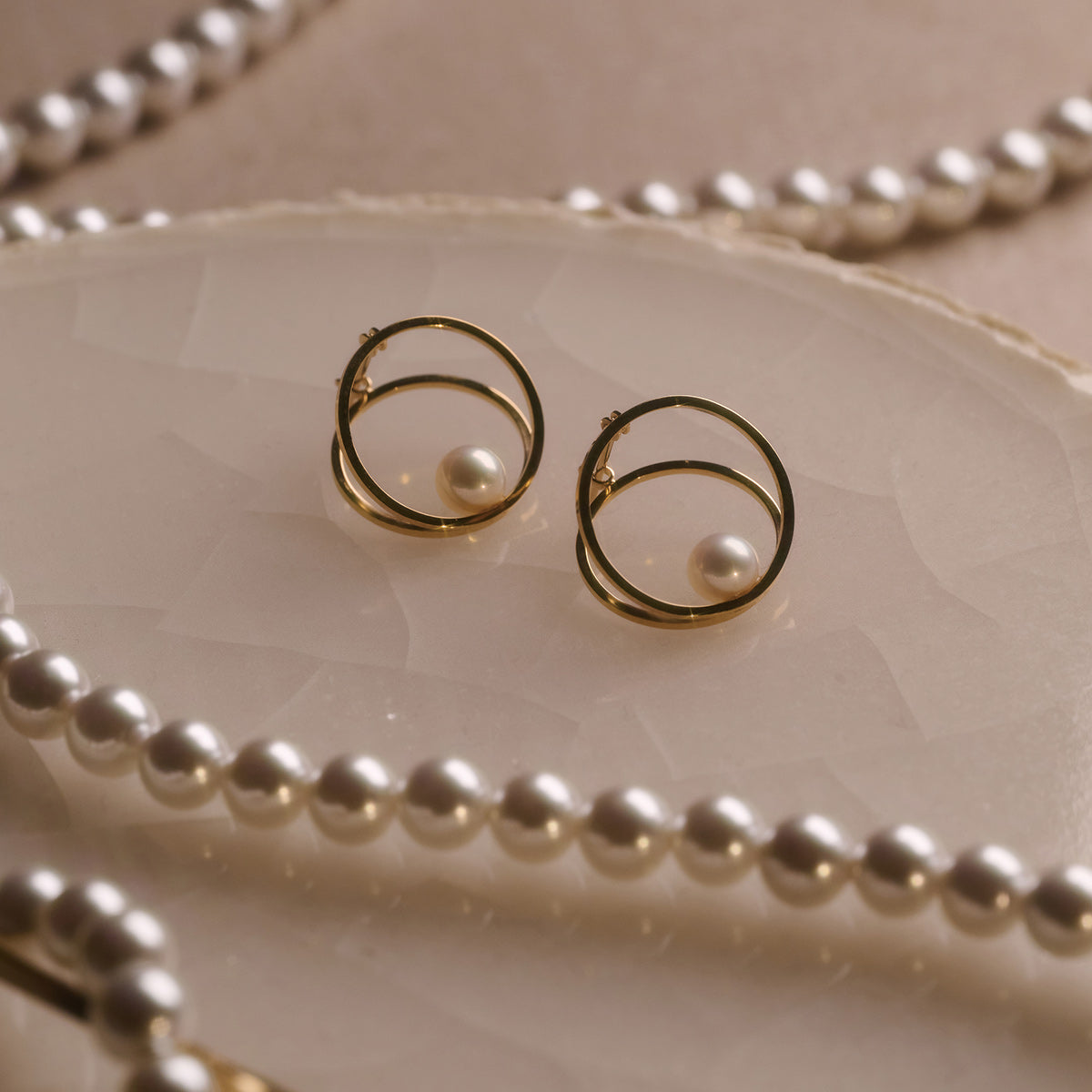 [数量限定] CLIP PEARL EARRING S & ATTACHMENT NECKLACE